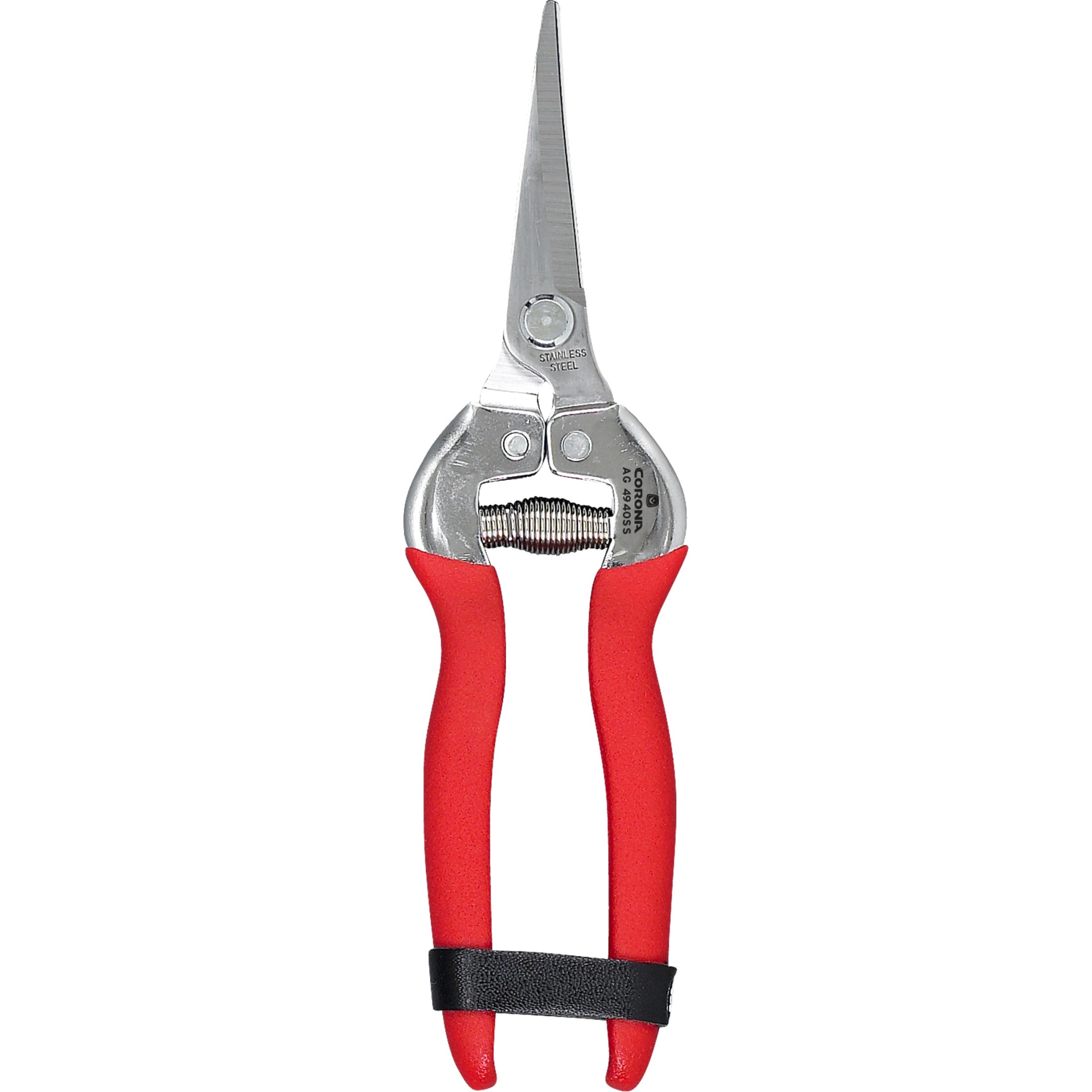 long garden scissors Long Curved Snips, 1-3/4 in. Stainless Steel Blades