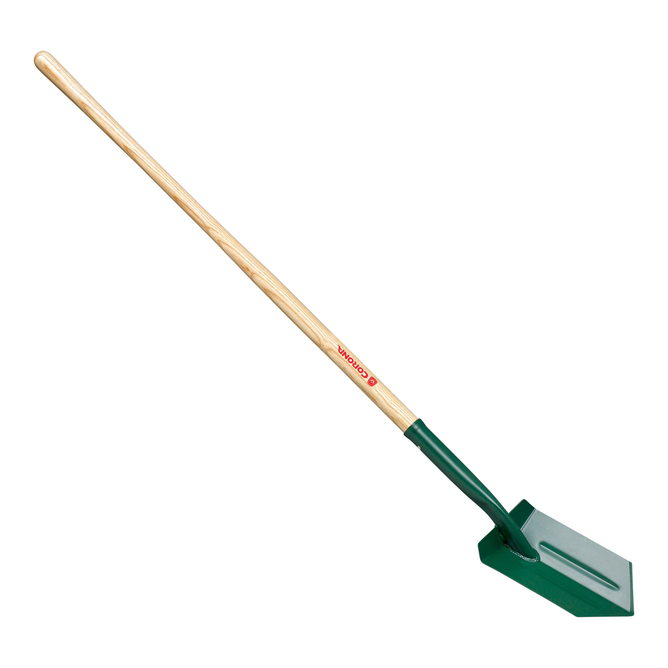Trench Shovel, 28 Degree, 6 in. Head, Ash Hardwood Handle | Corona