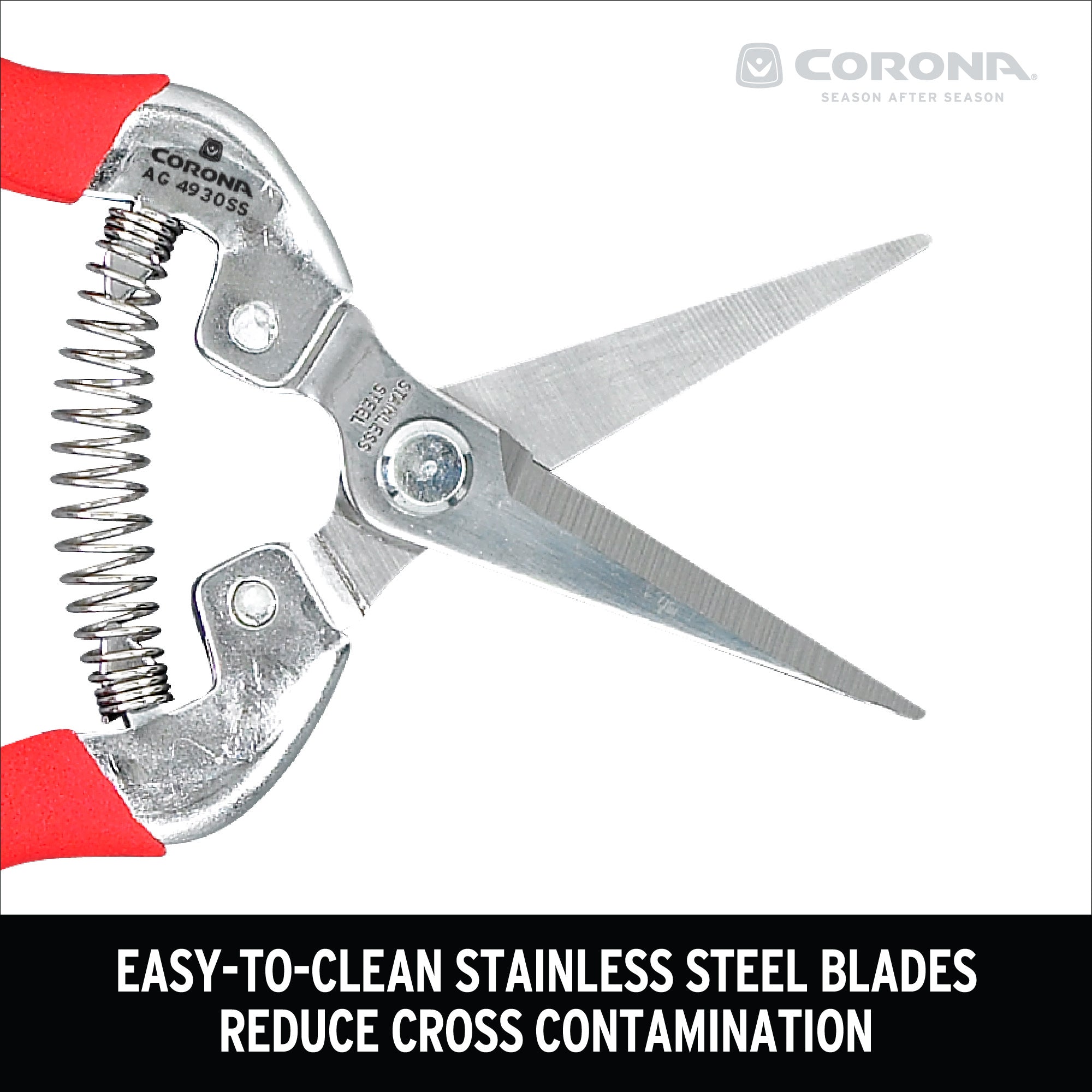 Long Straight Snips, 1-3/4 in. Stainless Steel Blades