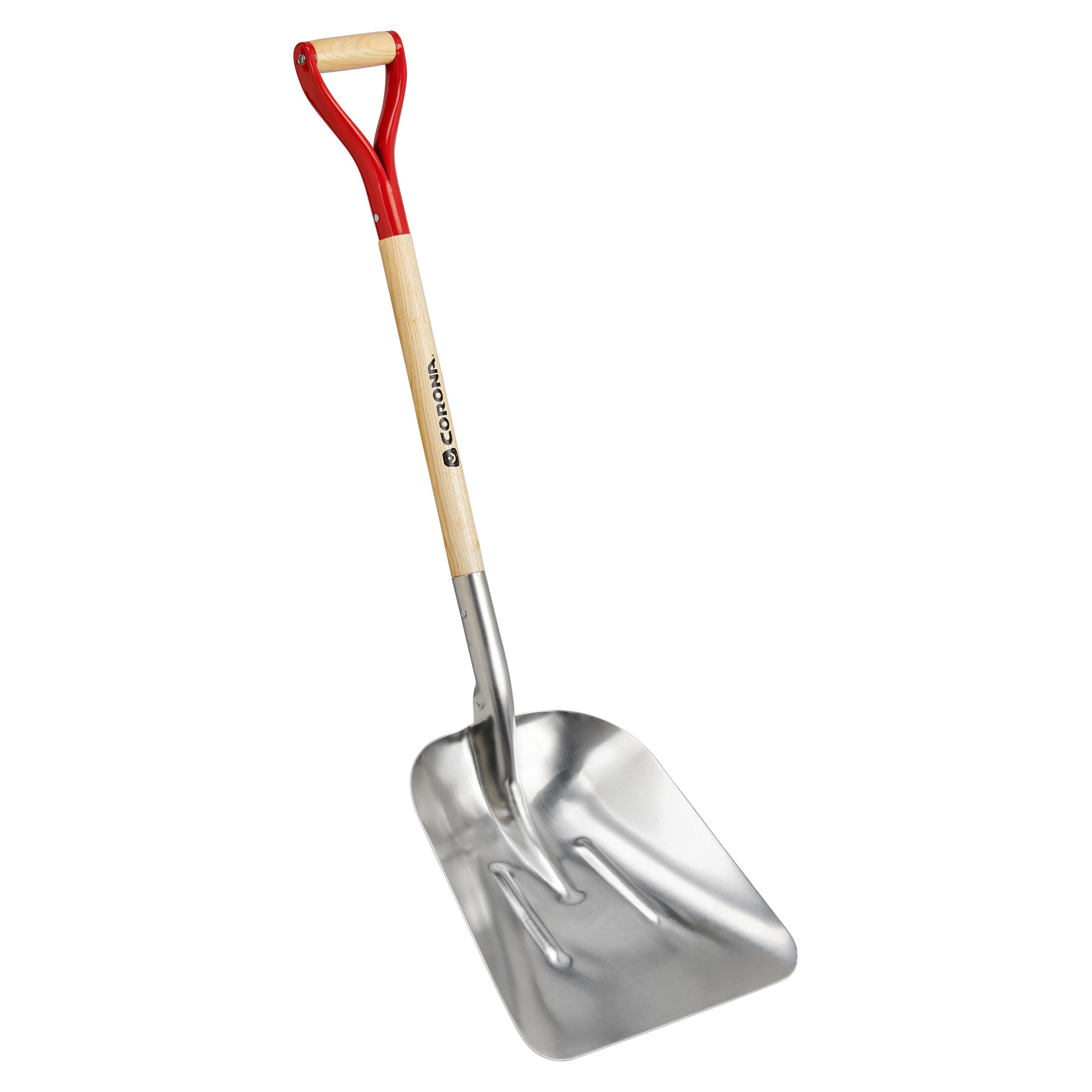 10 Aluminum Western Scoop Hardwood Handle, D Grip Shovel | Corona