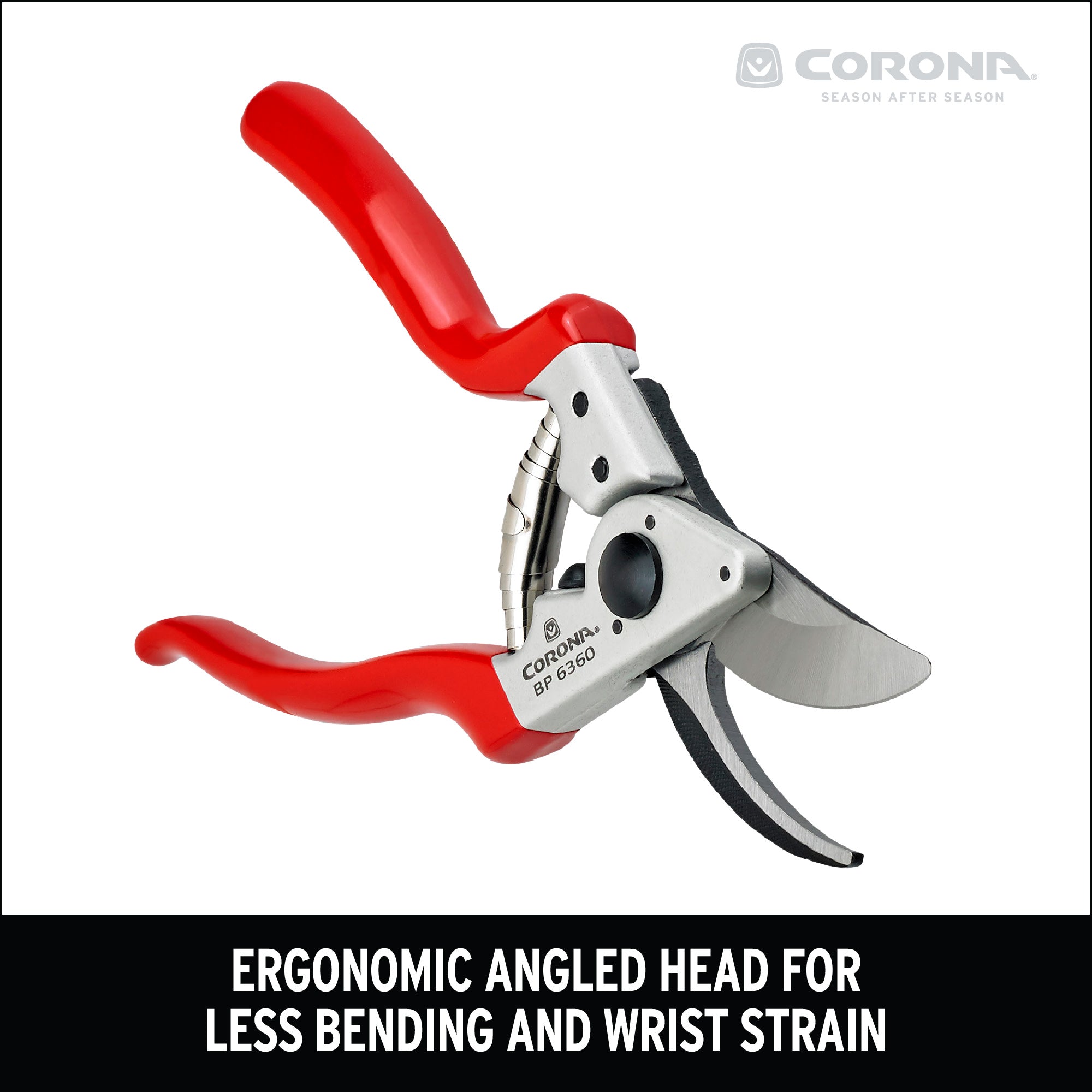 Aluminum Angled Bypass Pruner, 1 in. Cut Capacity