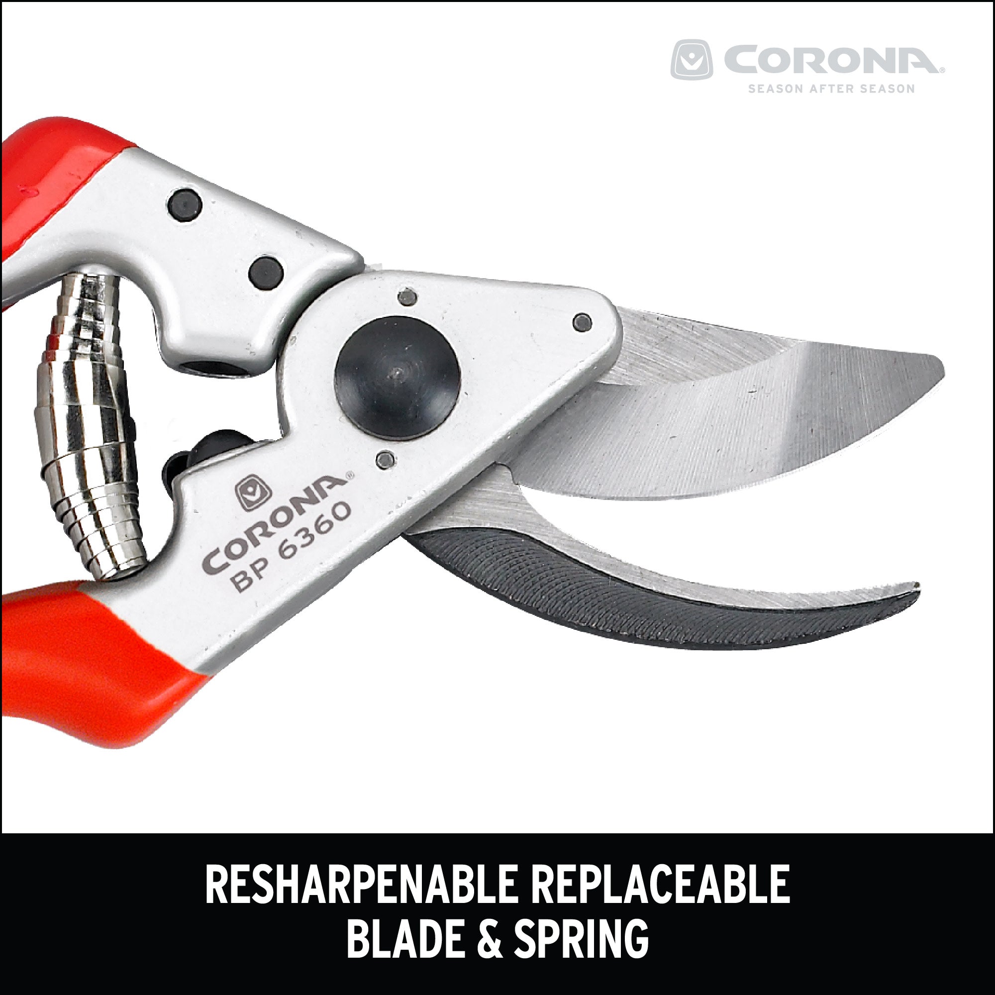 Aluminum Angled Bypass Pruner, 1 in. Cut Capacity