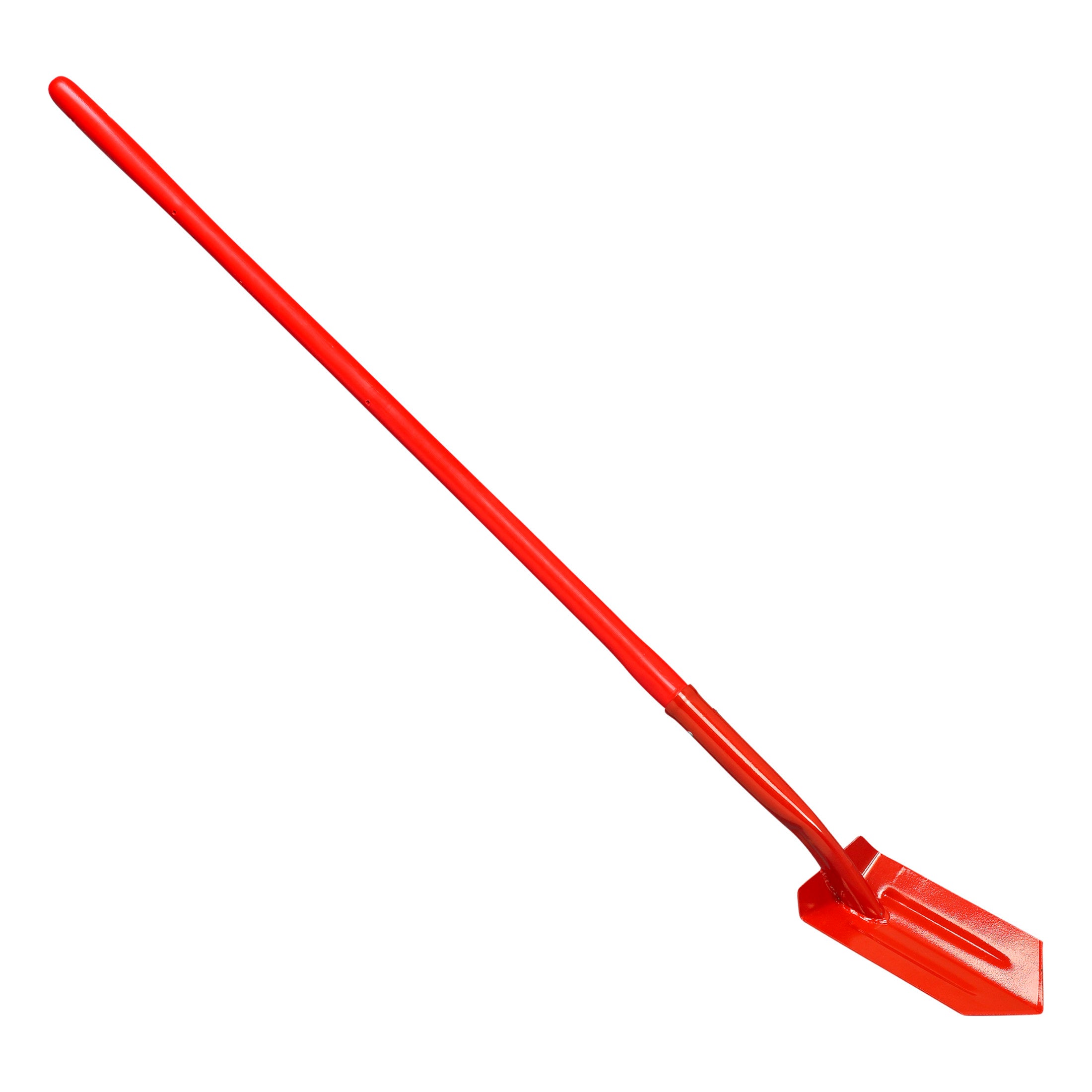 Trench Shovel, 35 Degree, 5 in. Head, Solid Core Fiberglass Handle