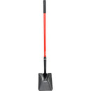 Square Point Shovel, 15-Gauge, 12. in Head, 48 in. Fiberglass Handle-2