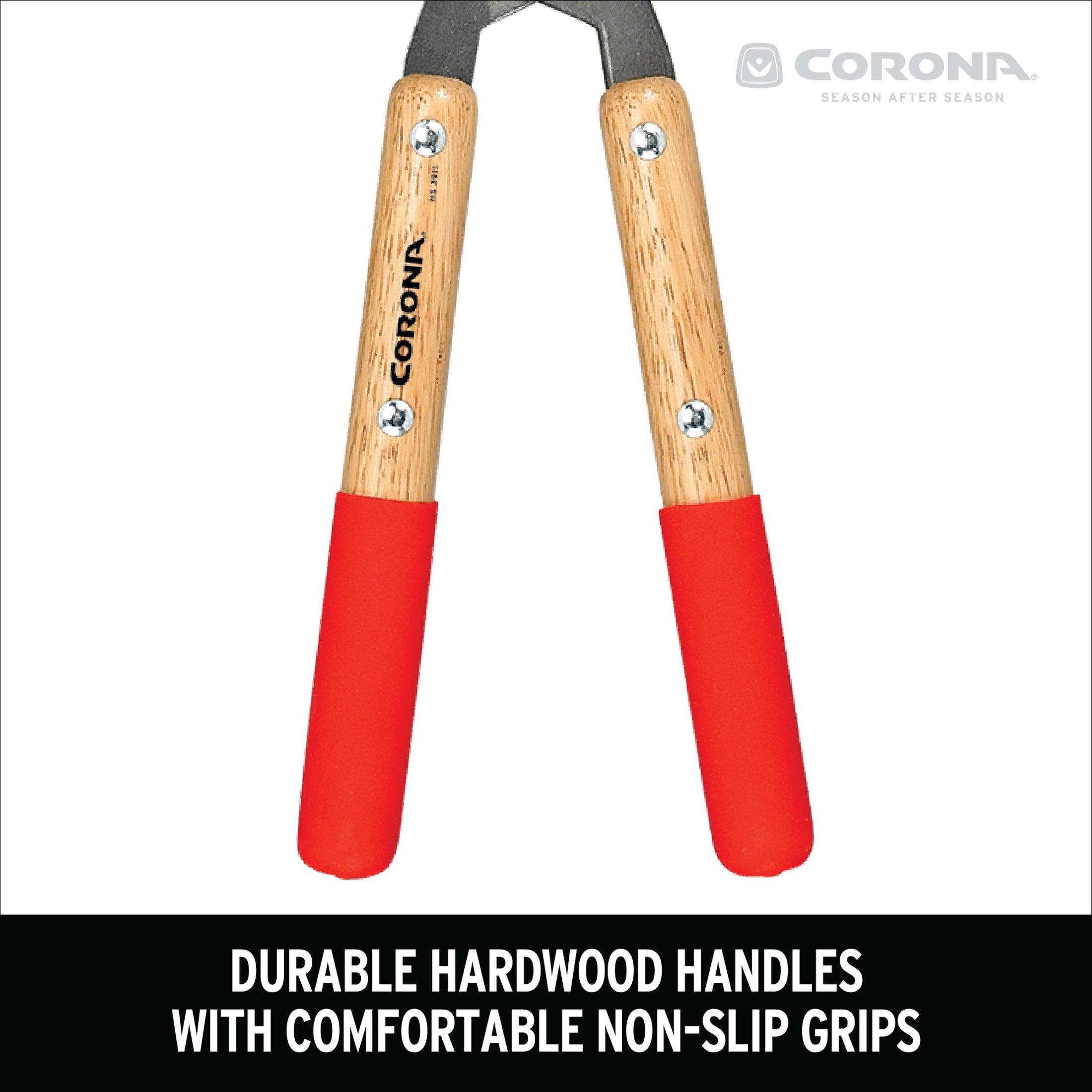Hedge Shears Hardwood Handles, 8-1/4 in. Blades, 10 in. Handles