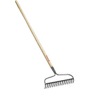 Bow Head Rake, 16 in. Head, 16 Tines, Ash Hardwood Handle-1