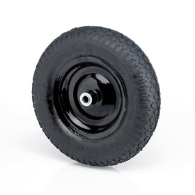 15-1/2 in. Replacement Pneumatic Wheel for Poly Wheelbarrow