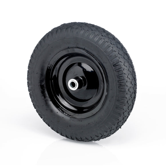 15-1/2 in. Replacement Pneumatic Wheel for Poly Wheelbarrow