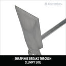 ComfortGEL® Hoe/Cultivator Premium Stainless Steel-11