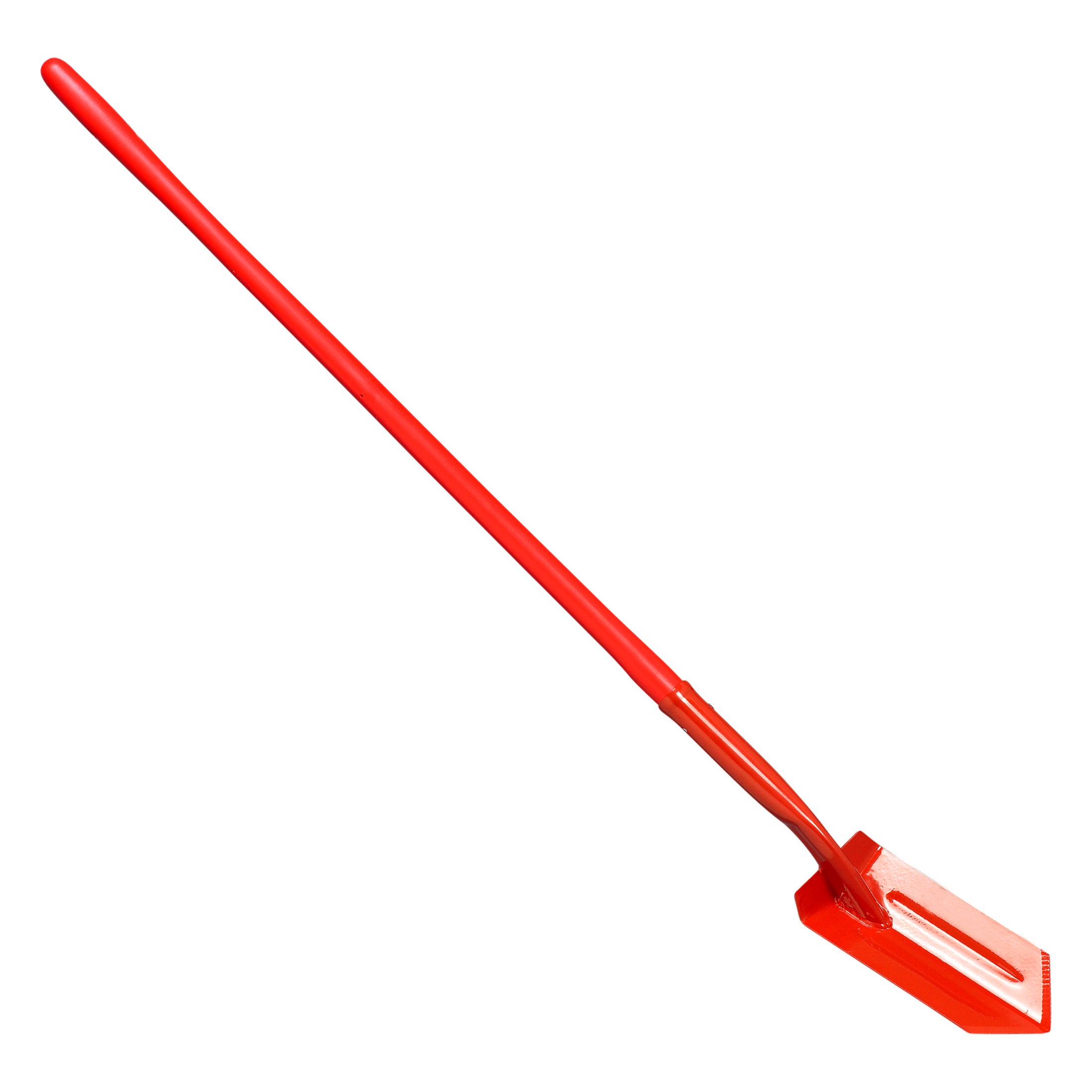 Trench Shovel, 28 Degree, 5 in. Head, Hollow Fiberglass Handle