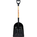 #12 Plastic Western Scoop Shovel, 30 in. Wood D-Grip Handle-1