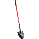Round Point Shovel, 15-Gauge, 12. in Head, 48 in. Fiberglass Handle-1