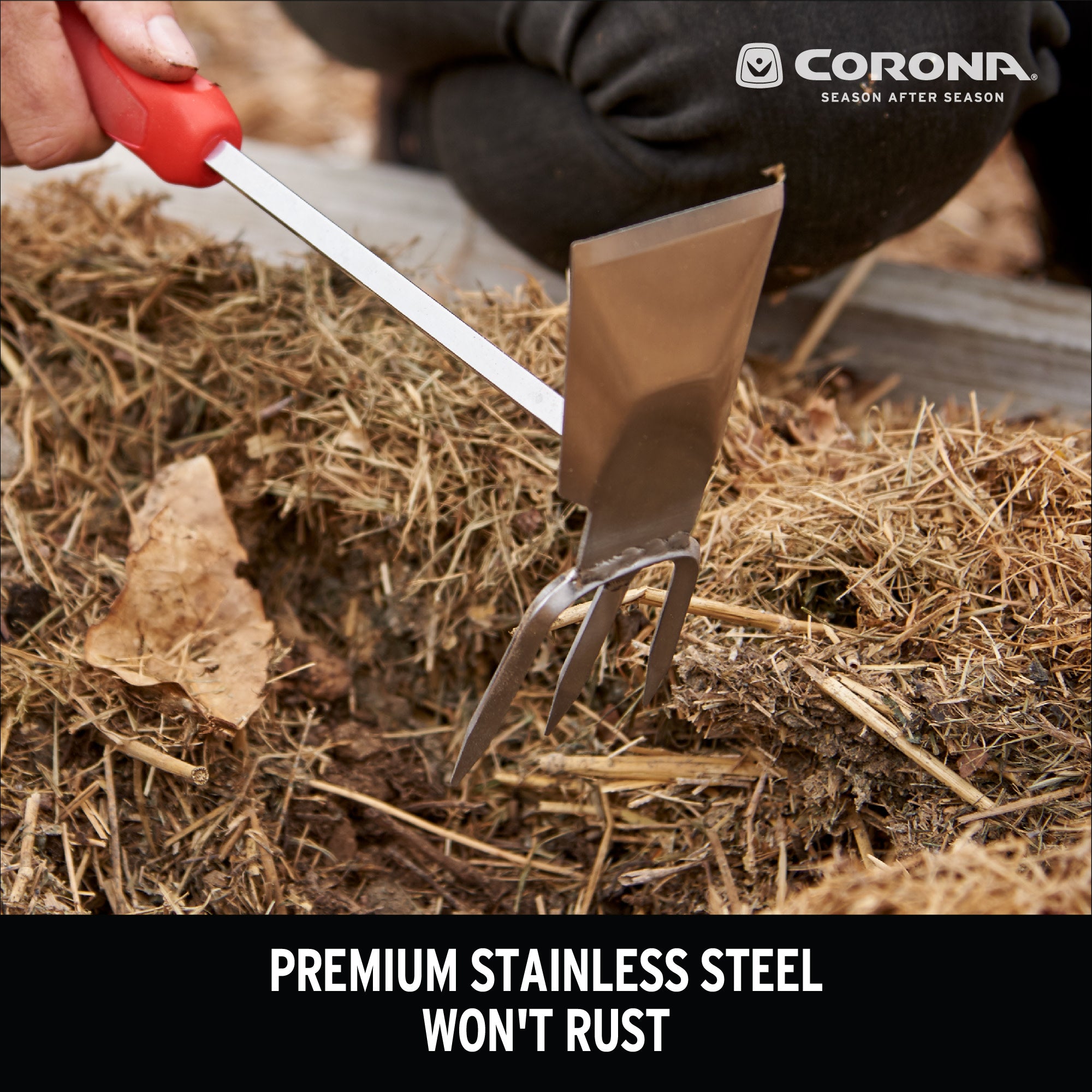 ComfortGEL® Hoe/Cultivator Premium Stainless Steel