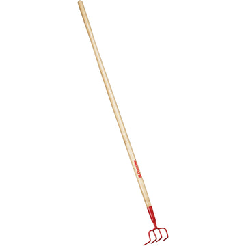 Cultivator, 4 Prong, 54 in. Ash Hardwood Handle