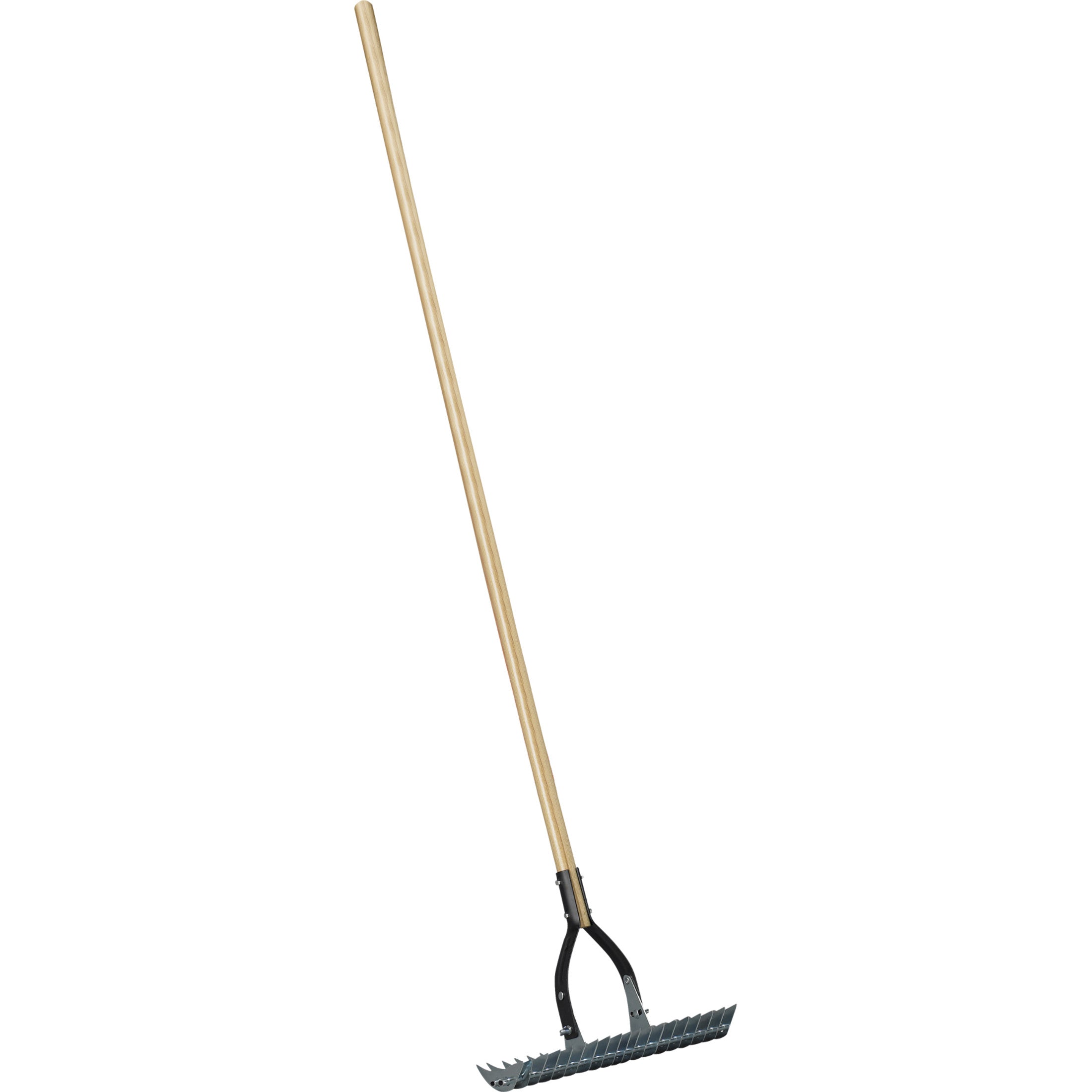 Thatching Rake, 16 in. Head, Wood Handle