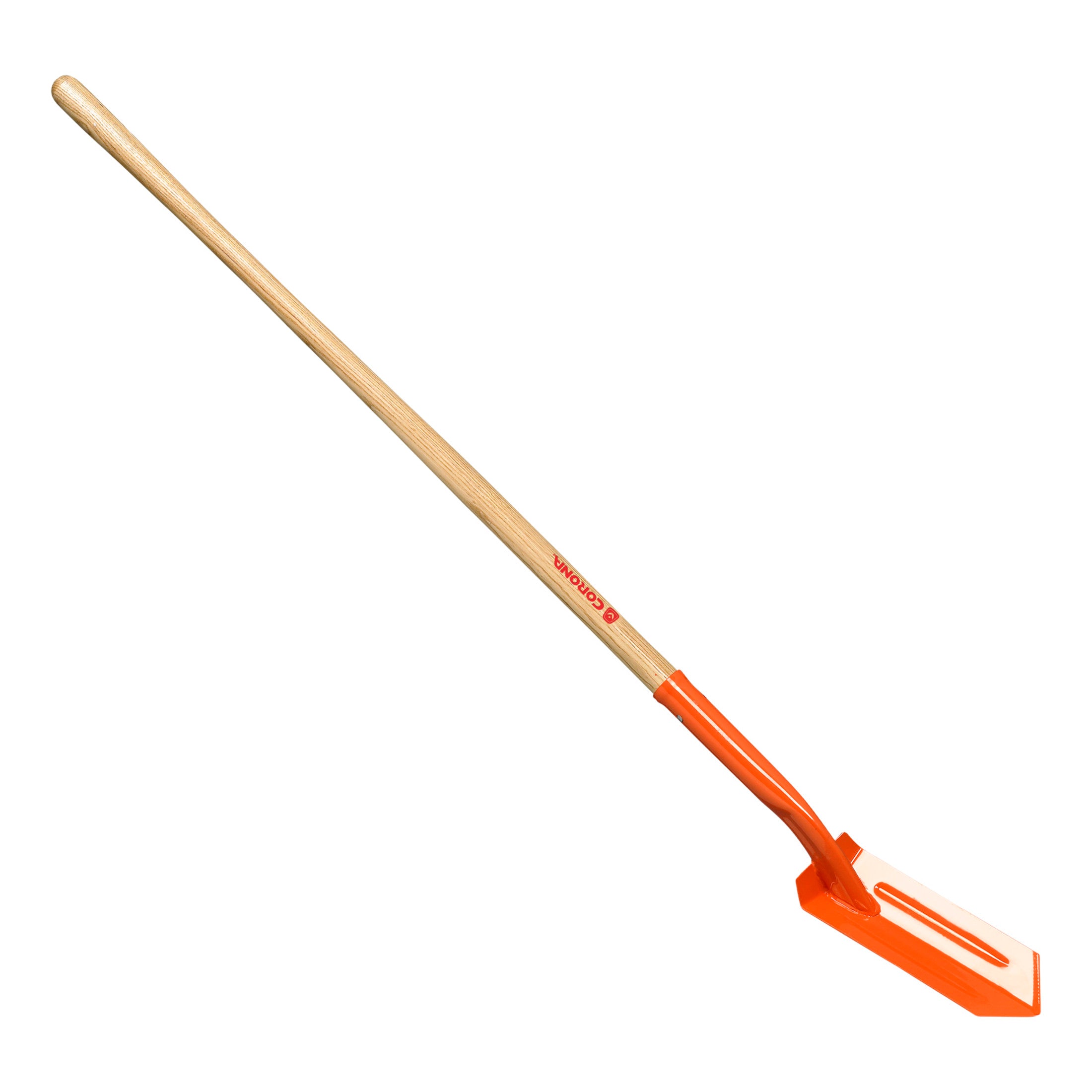 Trench Shovel, 28 degree, 4 in. Head, Ash Hardwood Handle