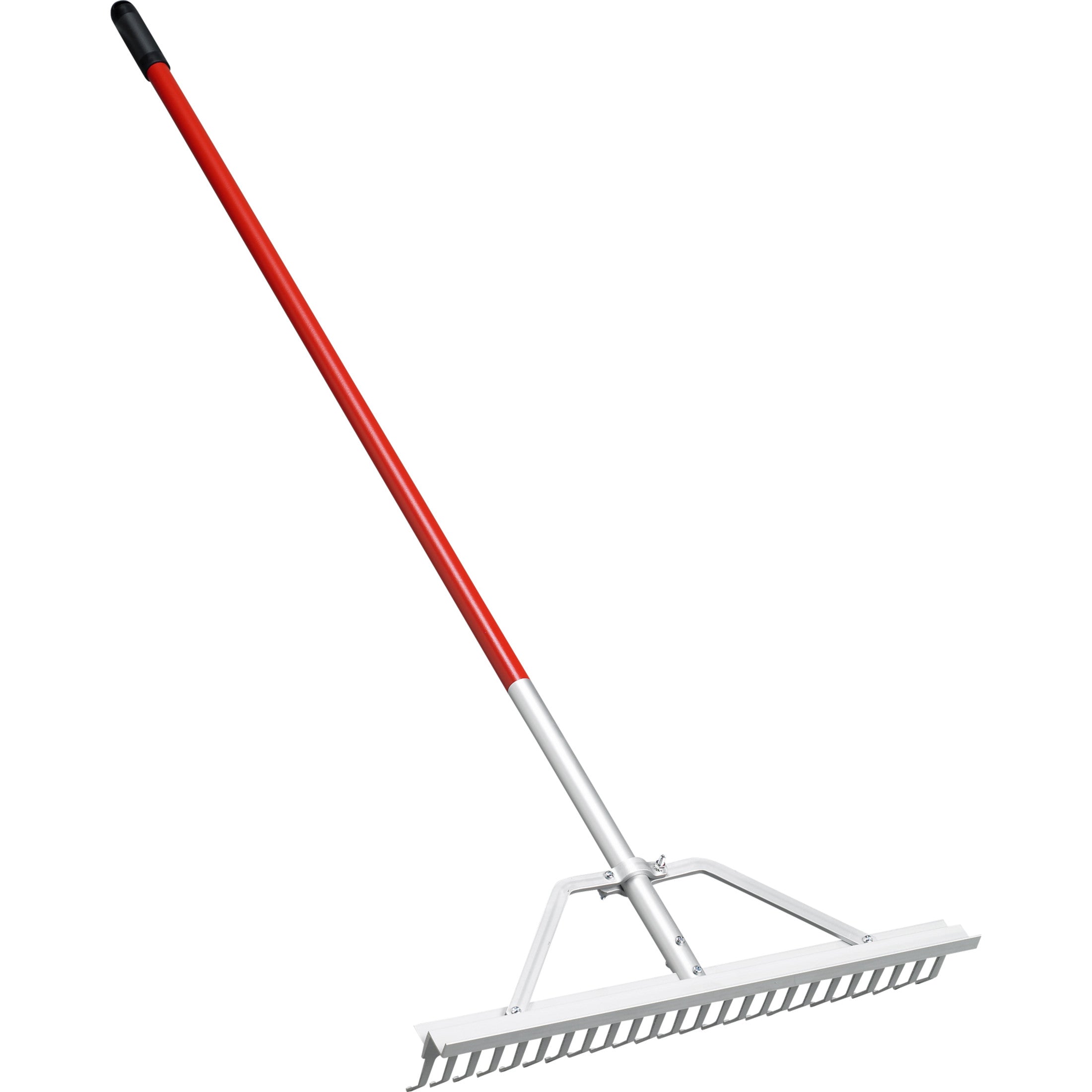 Full Aluminum Landscape Rake, 24 in. Head, 24 Tines