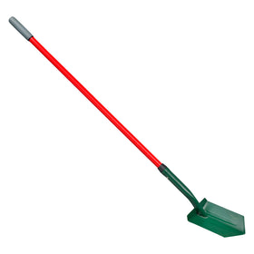 Trench Shovel, 35 Degree, 6 in. Head, Hollow Fiberglass Handle