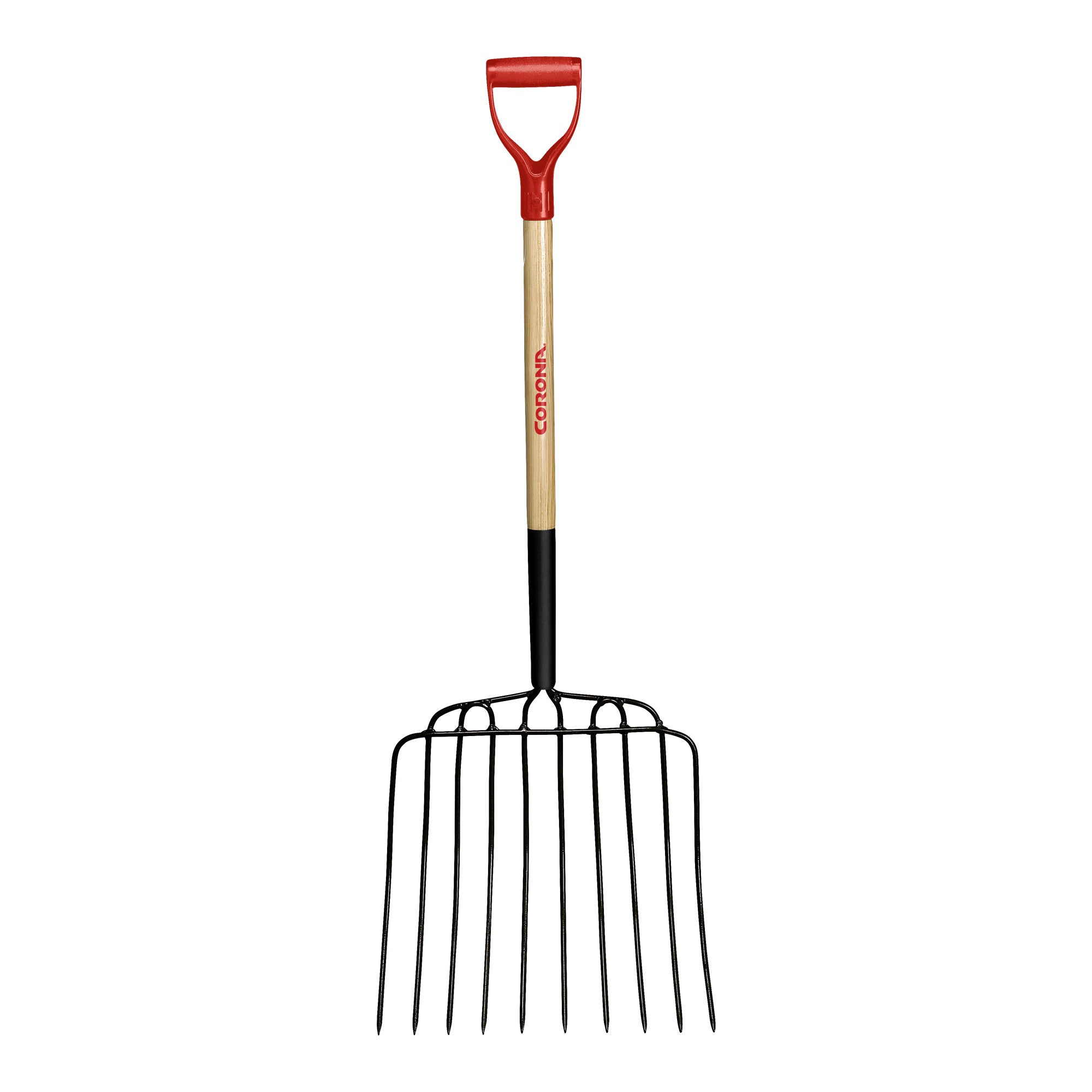 Ensilage Fork, 10 Tine, D-Grip Handle