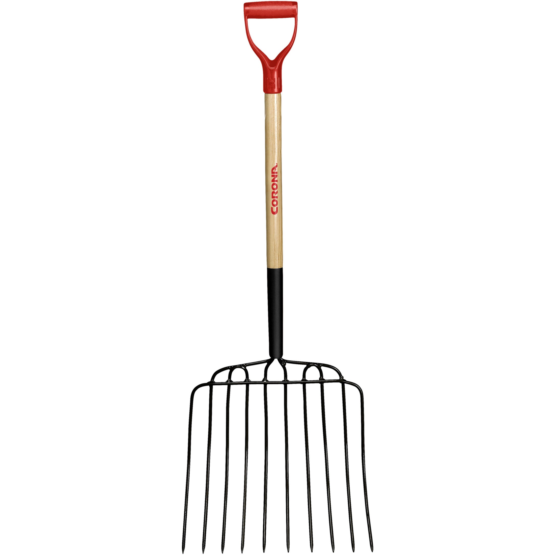 Ensilage Fork, 10 Tine, D-Grip Handle