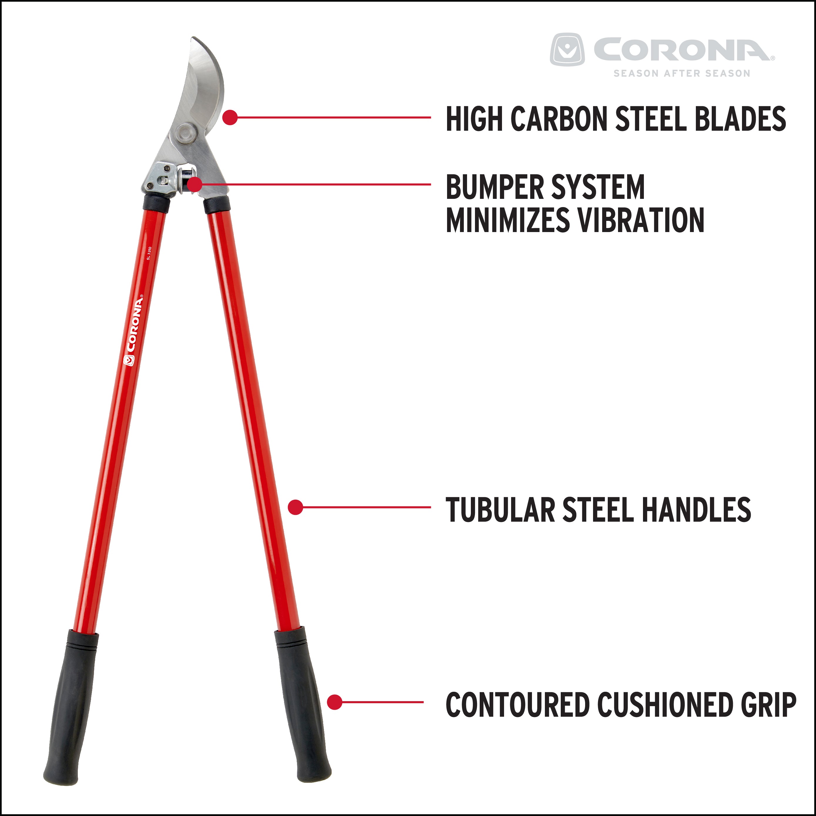 Yard Essentials Bypass Lopper, 1-1/2 in. Cut Capacity