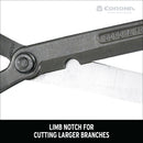 Hedge Shears Hardwood Handles, 8-1/4 in. Blades, 10 in. Handles-5