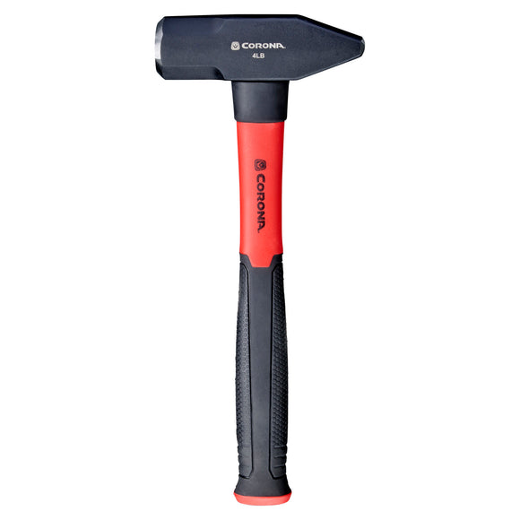 Engineer Hammer, 4 lb. Head, 14 in. Solid-Core Fiberglass Handle