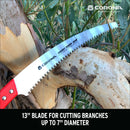 RazorTOOTH Saw® Arborist Pruning Saw, 13 in. Blade-8