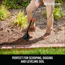 Boron Steel 14-Gauge Round Point Shovel, Fiberglass Handle-8