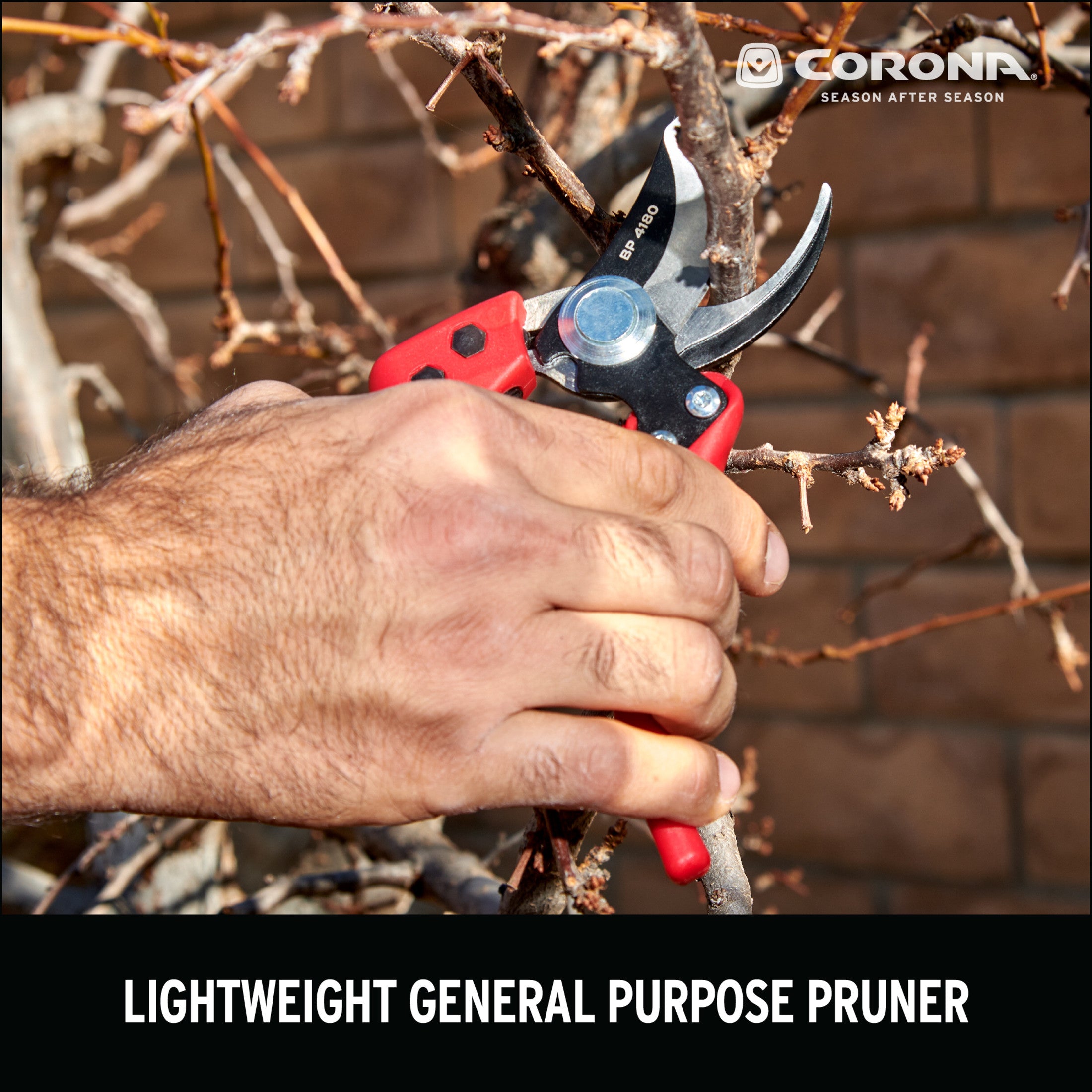 Ergonomic Bypass Pruner, 5/8 in. Cut Capacity