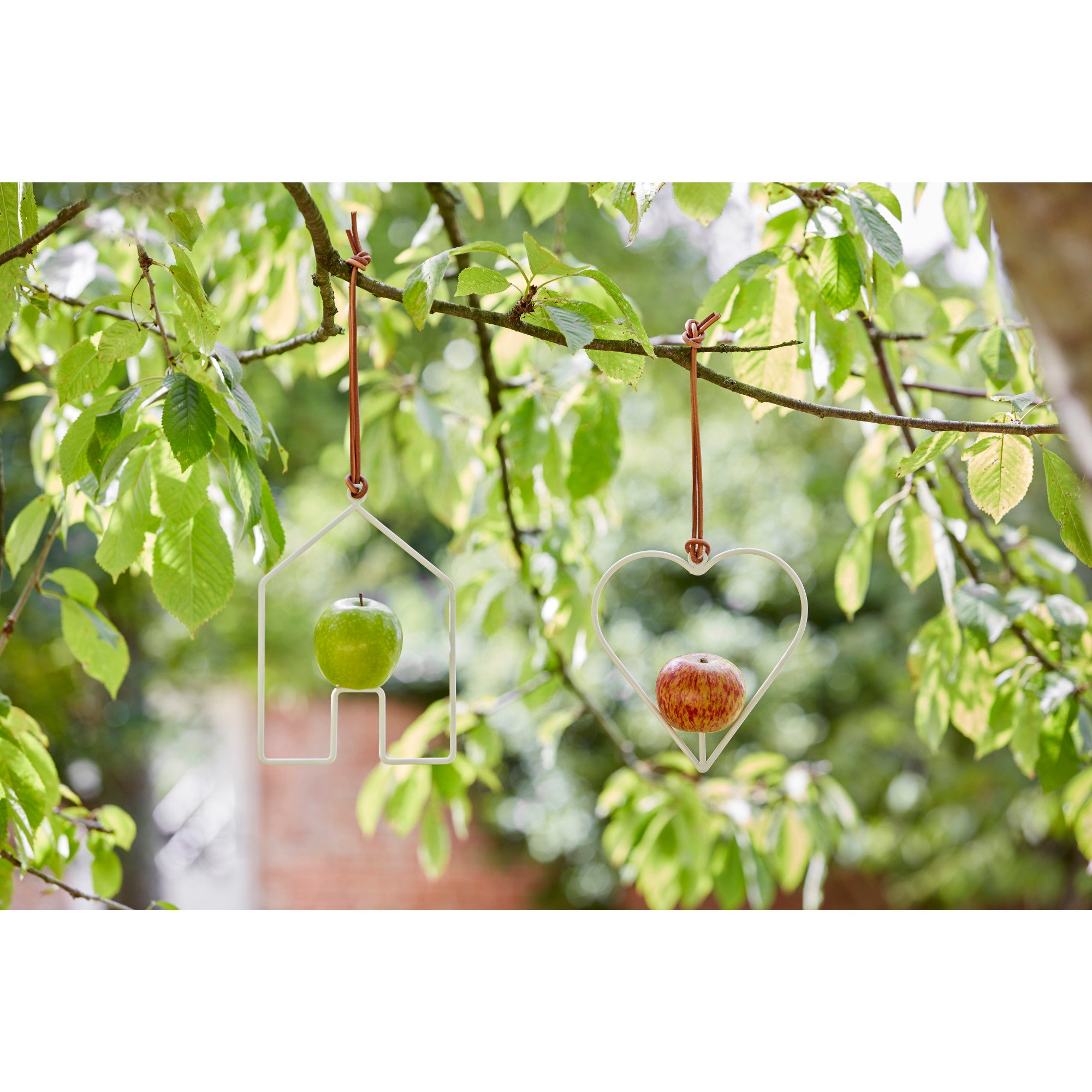 Sophie Conran Apple Bird Feeder, Heart-Shaped