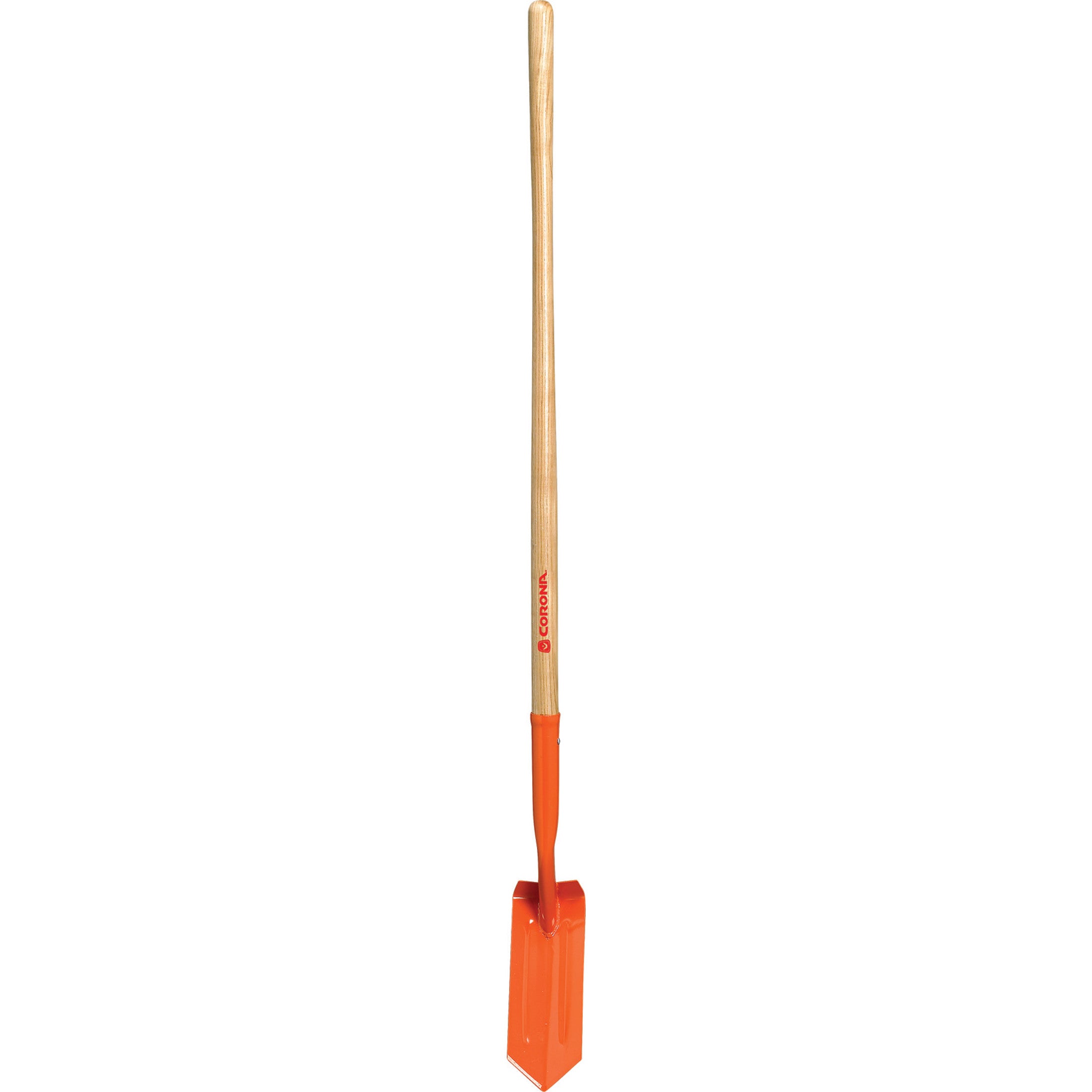 Trench Shovel, 35 degree, 4 in. Head, Ash Hardwood Handle