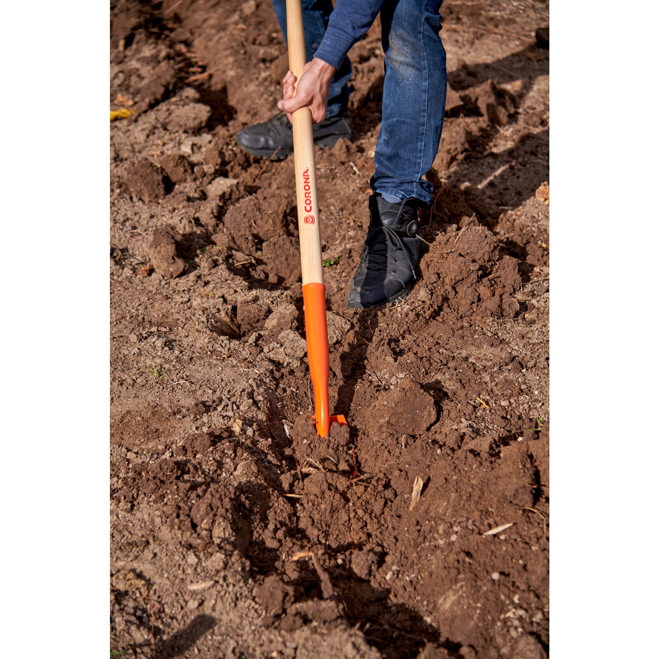 Trench Shovel, 35*, 4 in., Ash Hardwood Handle | Corona Clipper Inc.