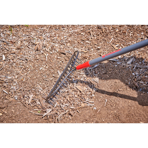 Forged Bow Rake, 16 Head, 16 Tines, Fiberglass Handle | Corona Tools