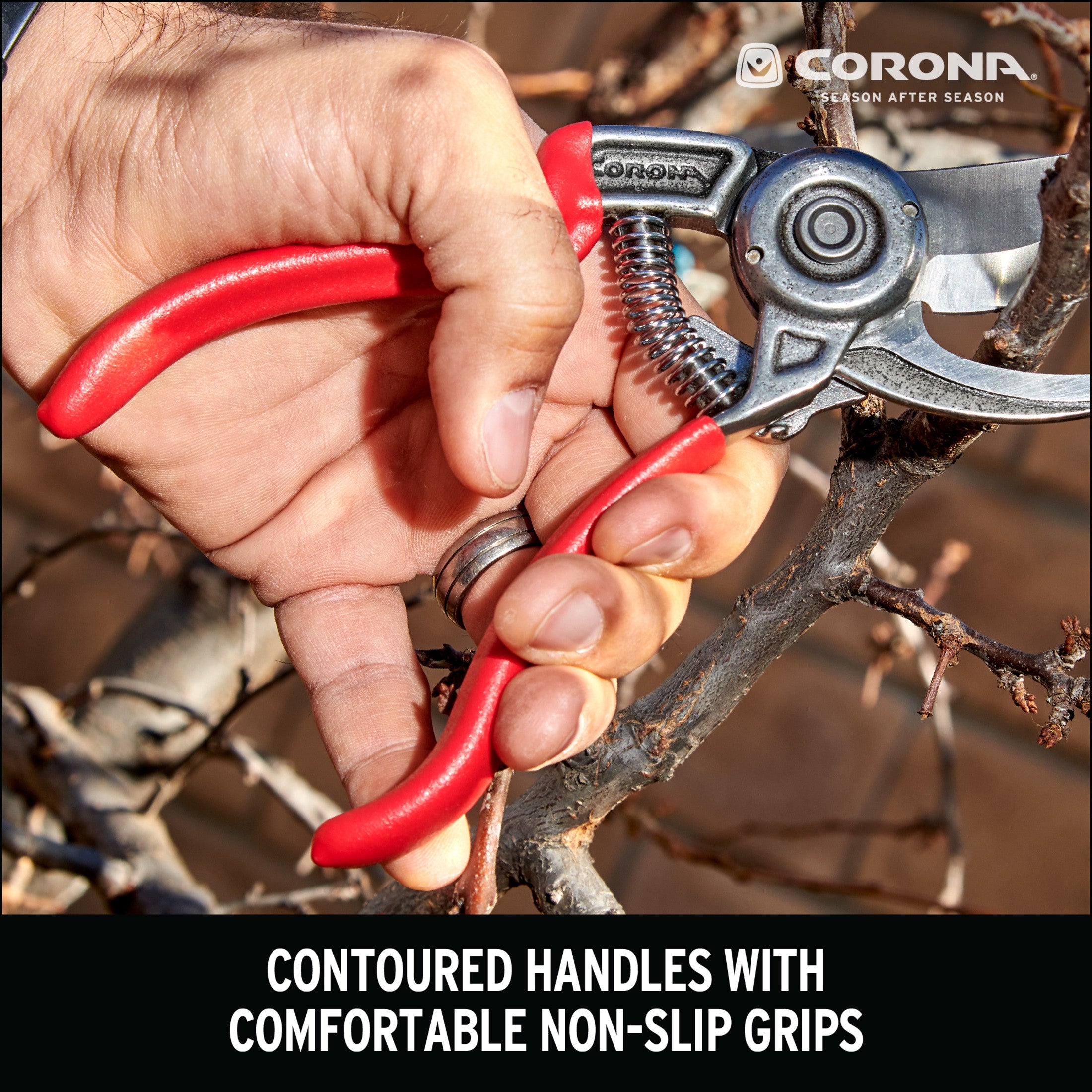 ErgoACTION Bypass Pruner, 1 in. Cut Capacity