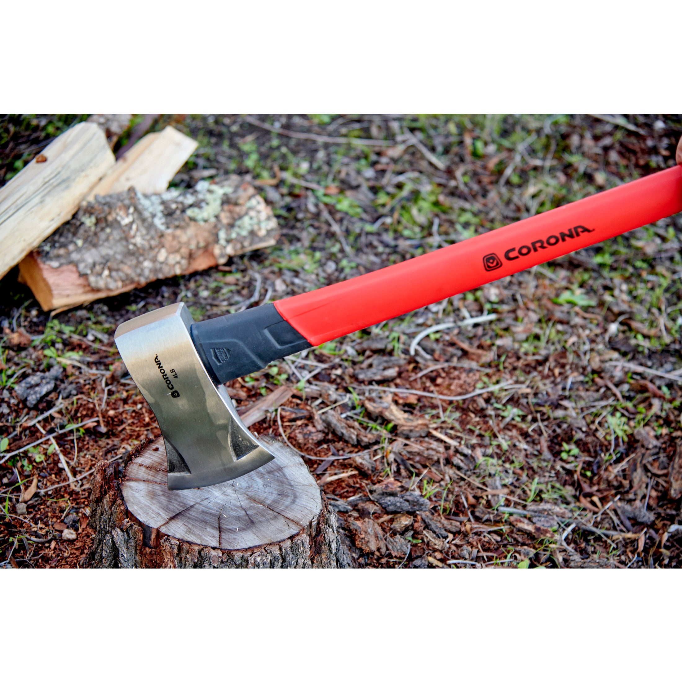 Michigan Axe, 4 lb. Head, 34 in. Solid-Core Fiberglass Handle
