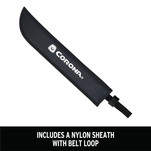 ErgoHandle Machete, 18 in. with Nylon Sheath