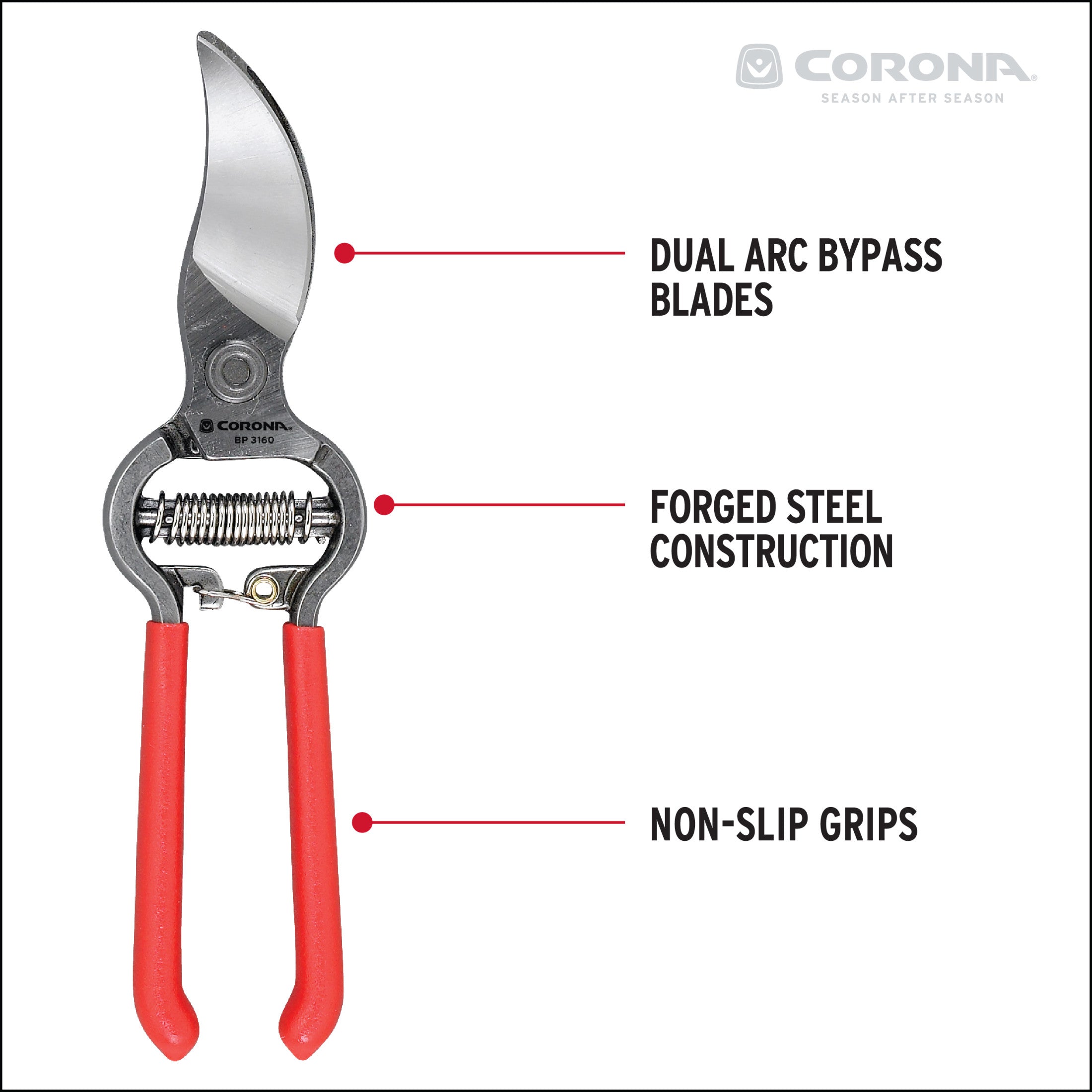 ClassicCUT® Bypass Pruner, 3/4 in. Cut Capacity