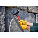 Short Handle Sledge Hammer, 8 lb. Head, 16 in. Solid-Core Fiberglass Handle-3