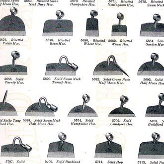 <h2><strong>1920</strong></h2><p>Production of garden shears and equipment has now outstripped that of sheep shears. The 1922 catalogue shows over 96 designs of hoe alone!</p>