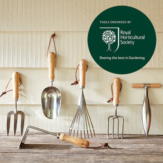 <h2><strong>2012</strong></h2><p>Burgon & Ball stainless tools are officially endorsed by the Royal Horticultural Society – possibly the ultimate accolade in the gardening industry.</p>