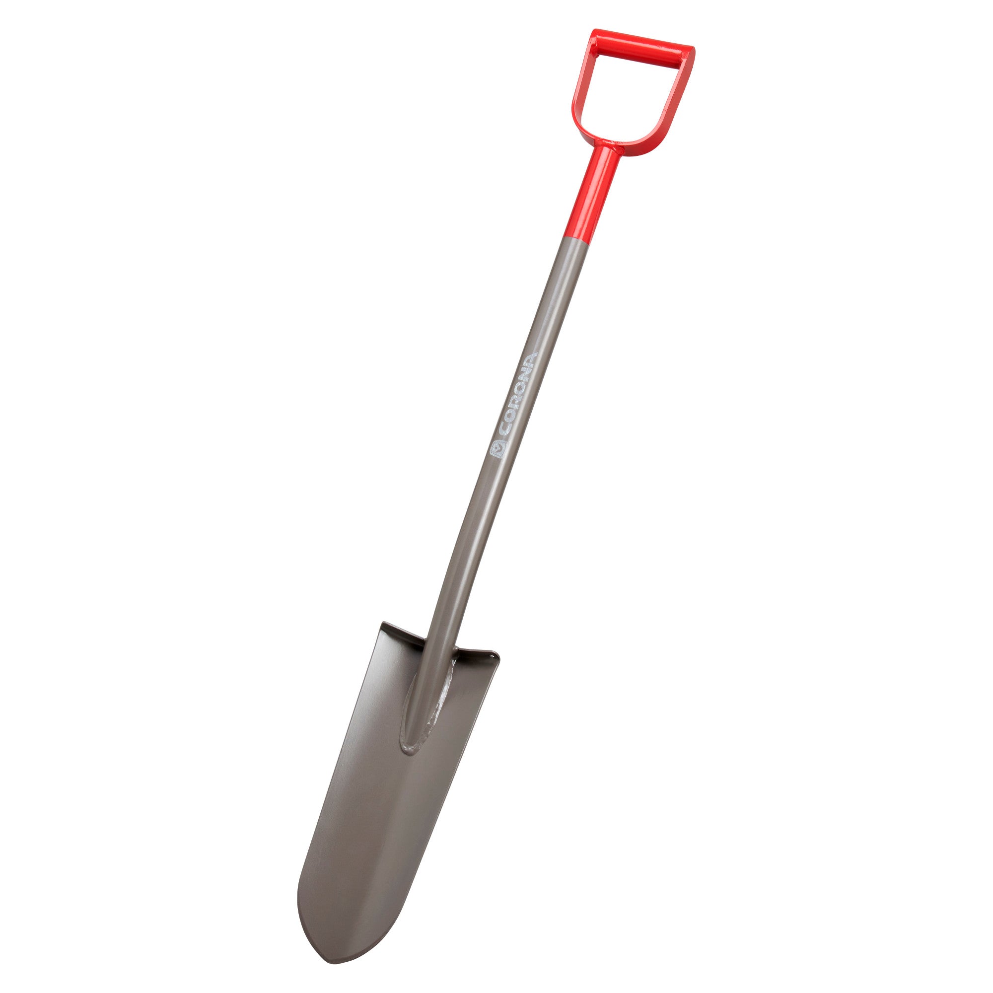 All-Steel 12-Gauge 14-1/2 in. Sharpshooter Spade Shovel, D-Grip Steel Handle