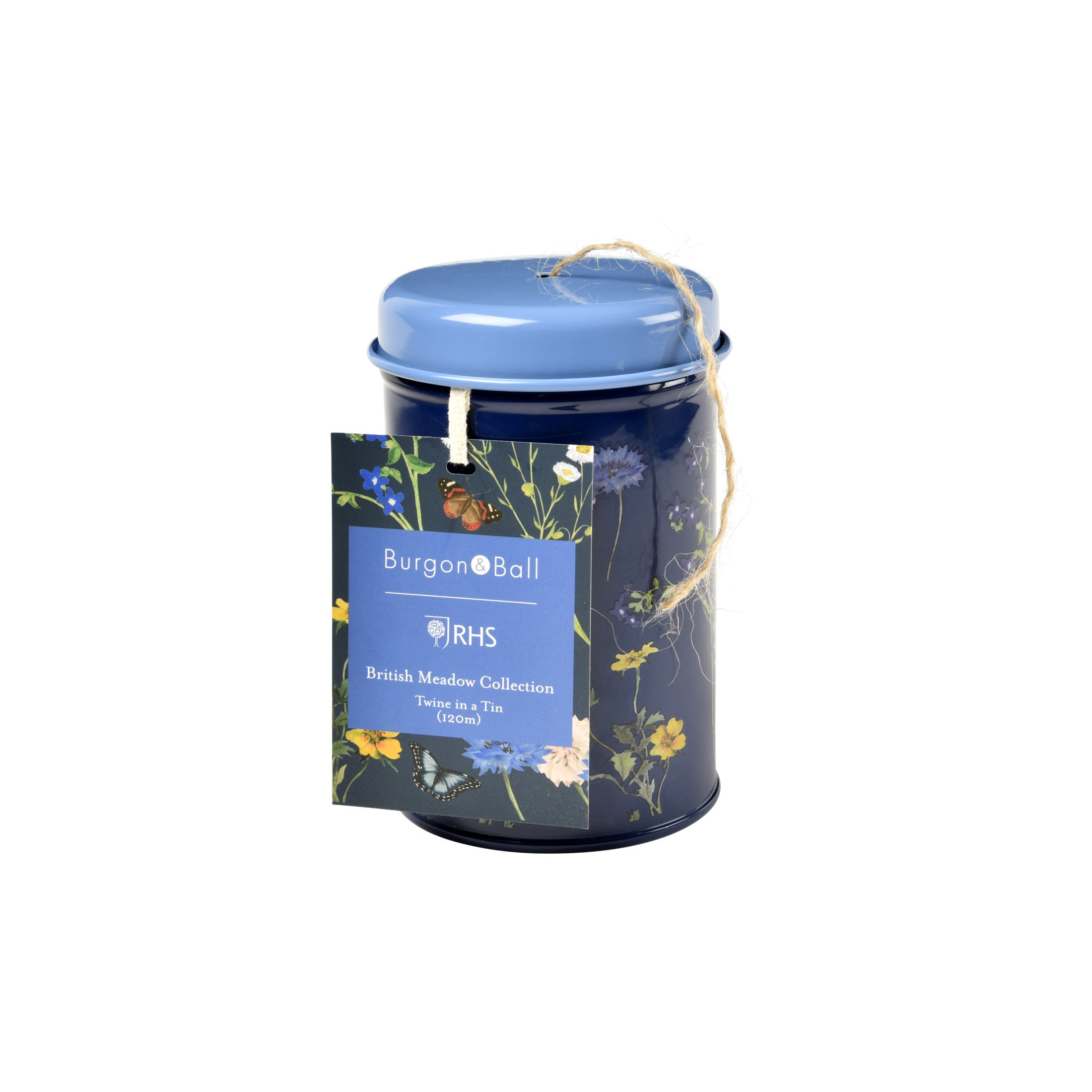 British Meadow Twine in a Tin, RHS Endorsed