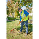 Fixed Tine Leaf Rake, 19 in. Head, 25 Tines, Aluminum Handle-6