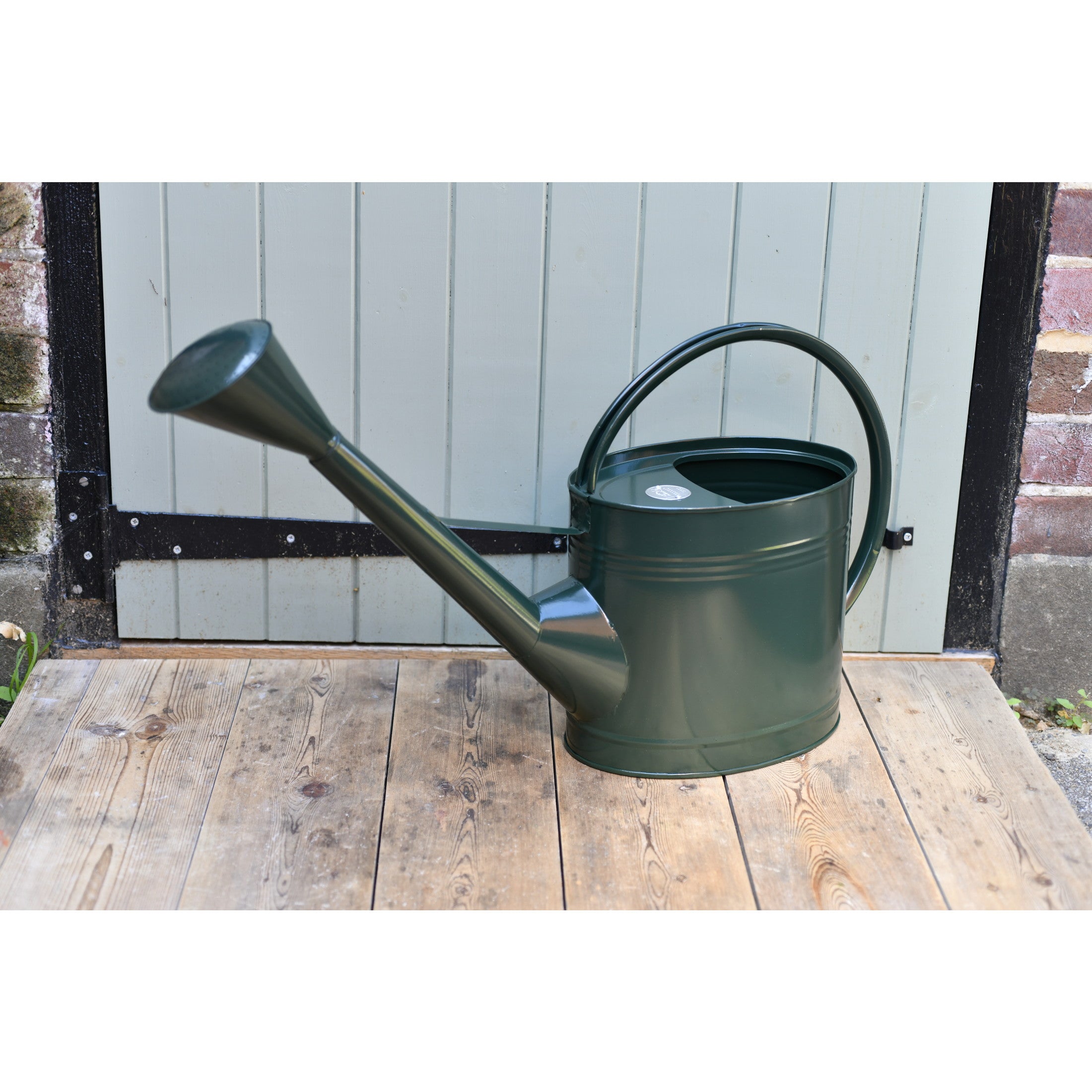 2.4 Gallon Watering Can, Galvanized Steel