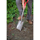 All-Steel 12-Gauge 12 in. Straight Blade Shovel, D-Grip Steel Handle-5