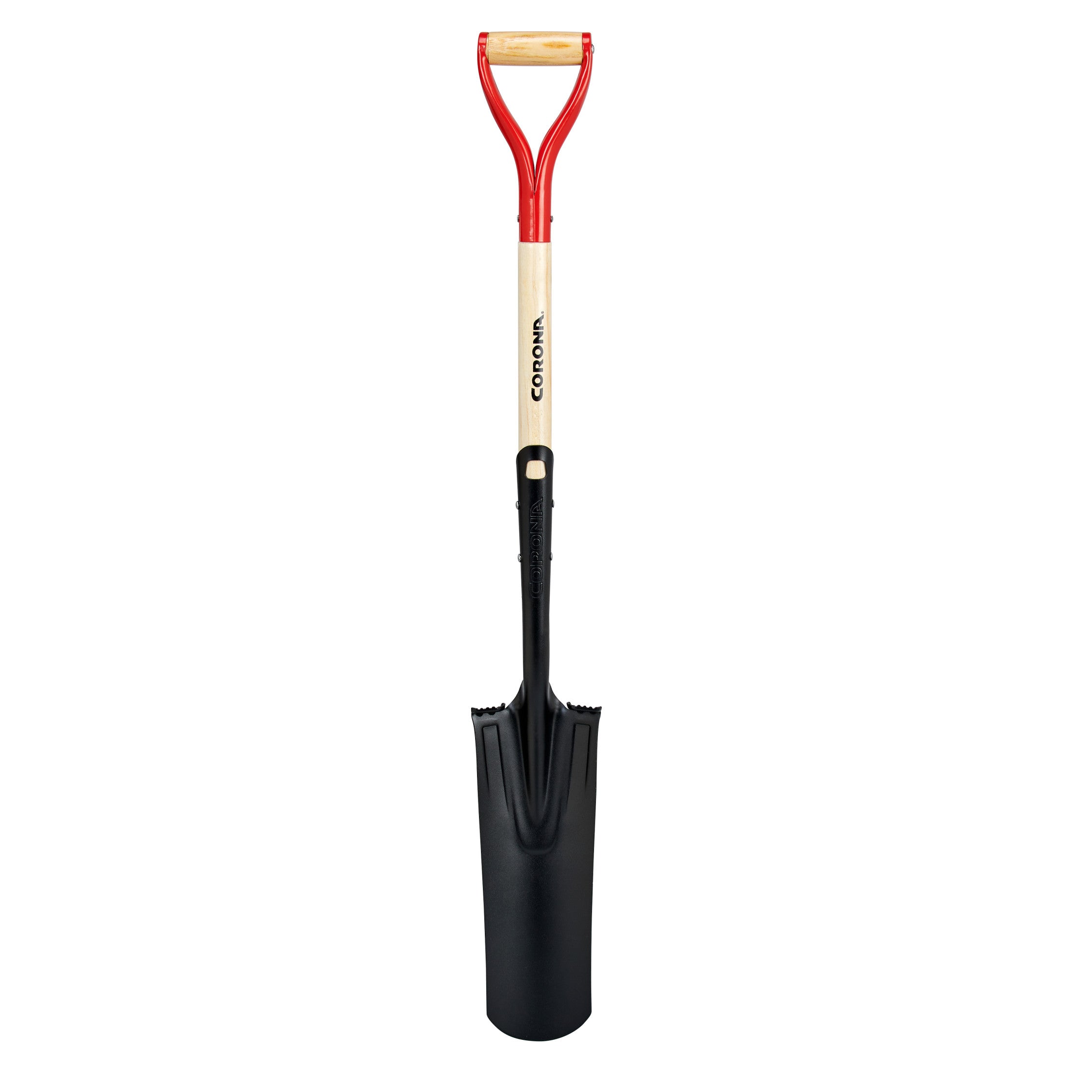 Boron Steel 14-Gauge Drain Spade Shovel, Hardwood Handle | Corona