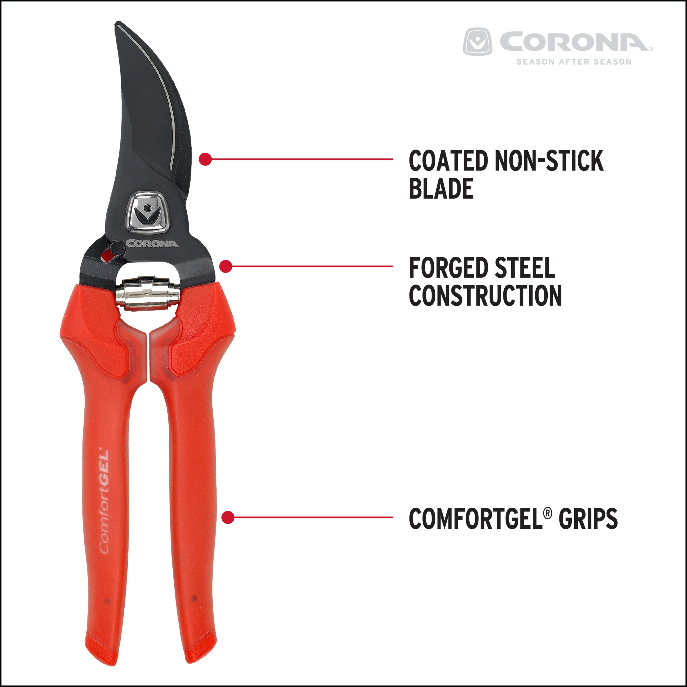 ComfortGEL® Bypass Pruner, 3/4 in. Cut Capacity