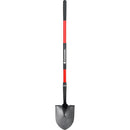 Round Point, 14-Gauge Shovel, 12 in. Head, 48 in. Fiberglass Handle-2
