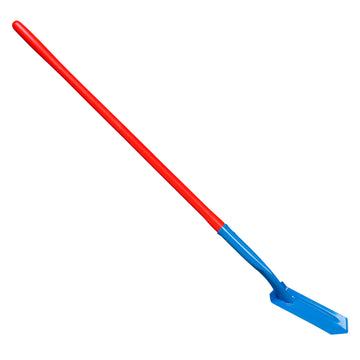 Trench Shovel, 35 Degree, 3 in. Head, Solid-Core Fiberglass Handle